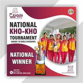  National Winners in the National Kho Kho Tournament in Under 19